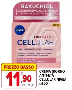 Iperal Crema giorno anti-età cellular NIVEA offerta