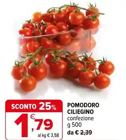 Iperal Pomodoro ciliegino offerta