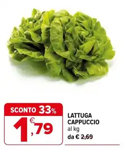 Iperal Lattuga cappuccio offerta