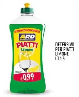 Ard Discount Ard detersivo per piatti limone offerta