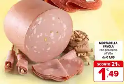 Iperal Mortadella favola con pistacchio offerta