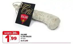 Iperal Salame il crü baldo offerta