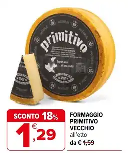 Iperal Formaggio primitivo vecchio offerta