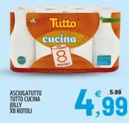 Ard Discount Asciugatutto tutto cucina jolly x8 rotoli offerta