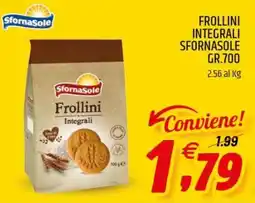 Ard Discount Frollini integrali SFORNASOLE offerta