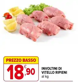 Iperal Involtini di vitello ripieni offerta