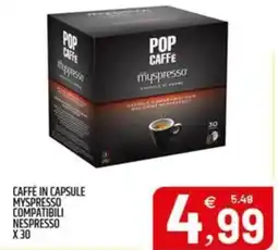 Ard Discount Caffè in capsule myspresso compatibili NESPRESSO x30 offerta