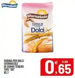 Ard Discount Farina per dolci sfornasole di grano tenero tipo "00" offerta
