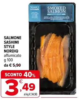 Iperal Salmone sashimi style nordiq affumicato offerta