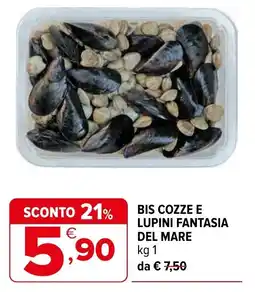 Iperal Bis cozze e lupini fantasia del mare offerta