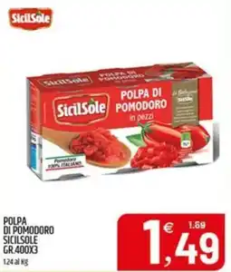 Ard Discount Polpa di pomodoro SICILSOLE offerta
