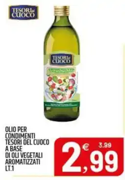 Ard Discount Olio per condimenti tesori del cuoco a base di oli vegetali aromatizzati offerta