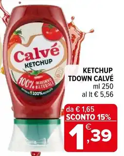 Iperal Ketchup tdown CALVÉ offerta