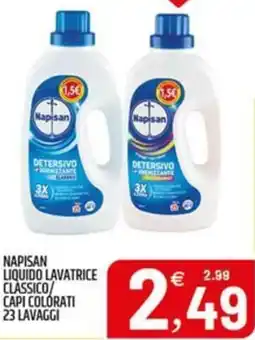 Ard Discount Napisan liquido lavatrice classico capi colorati offerta