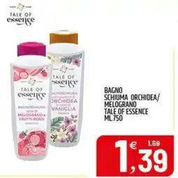 Ard Discount Bagno schiuma orchidea/ melograno TALE OF ESSENCE offerta