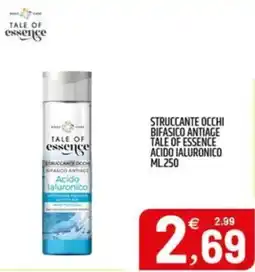 Ard Discount Struccante occhi bifasico antiag tale of essence acido ialuronico offerta