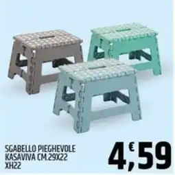 Ard Discount Sgabello pieghevole kasaviva cm.29x22 offerta