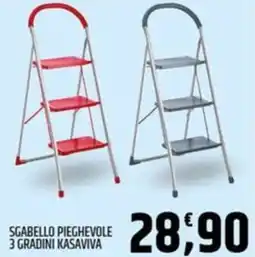 Ard Discount Sgabello pieghevole 3 gradini kasaviva offerta