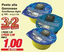 Prix Quality Pesto alla Genovese Con/Senza Aglio offerta