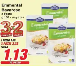 Prix Quality Emmental Bavarese a Fette offerta