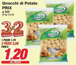Prix Quality Gnocchi di Patate PRIX offerta