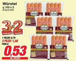 Prix Quality Würstel offerta