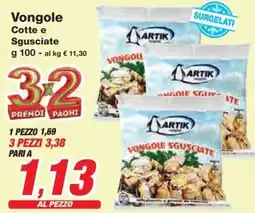Prix Quality Vongole Cotte e Sgusciate offerta