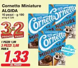 Prix Quality Cornetto Miniature ALGIDA offerta