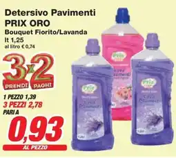 Prix Quality Detersivo Pavimenti PRIX ORO offerta