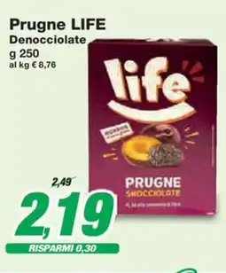 Prix Quality Prugne LIFE Denocciolate offerta