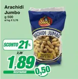 Prix Quality Suni arachidi jumbo offerta