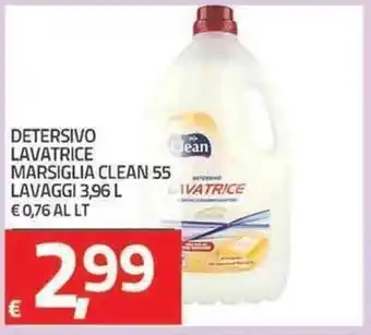 TuoDi Clean Detersivo Lavatrice Marsiglia 55 lavaggi 3,96L offerta