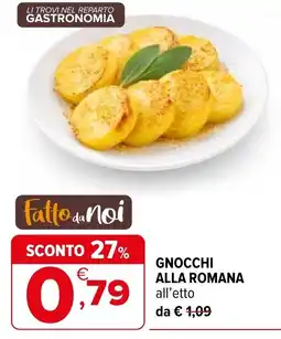 Iperal Fatto da noi gnocchi alla romana offerta