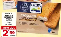Iperal Filetti di merluzzo i croccanti FROSTA offerta
