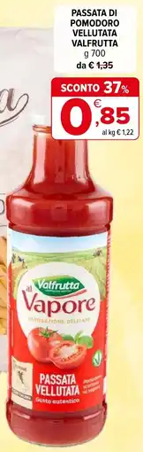 Iperal Passata di pomodoro vellutata VALFRUTTA offerta