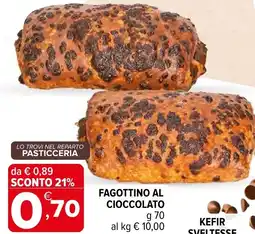 Iperal Fagottino al cioccolato offerta