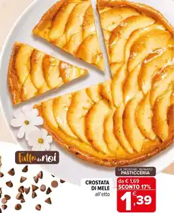 Iperal Fatto da noi crostata di mele offerta