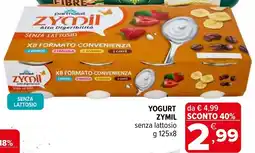 Iperal Yogurt zymil senza lattosio offerta