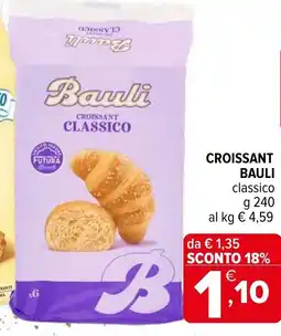 Iperal Croissant bauli classico offerta