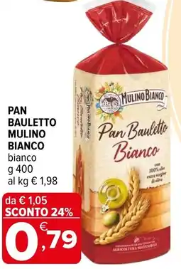 Iperal Pan bauletto MULINO BIANCO offerta
