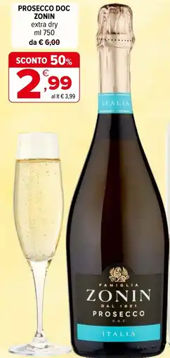 Iperal Prosecco doc extra dry offerta