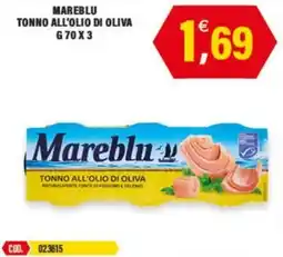 Adhoc Mareblu tonno all'olio di oliva offerta