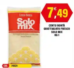 Adhoc Cento bontà grattugiato fresco solo mix offerta