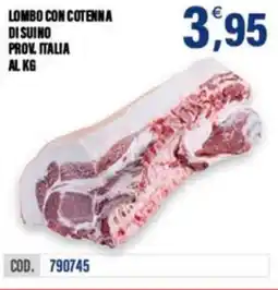 Adhoc Lombo con cotenna disuino prov. italia offerta