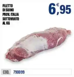Adhoc Fletto di suino prov. italia sottovuoto offerta