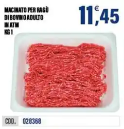 Adhoc Macinato per ragu di bovino adulto offerta