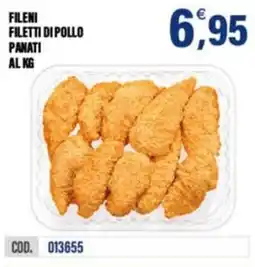 Adhoc Fileni filetti di pollo panati offerta