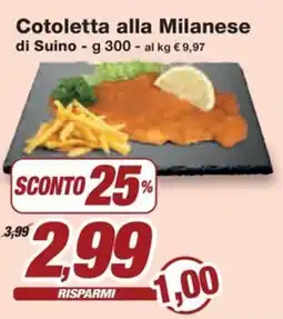 Prix Quality Cotoletta alla Milanese di Suino offerta