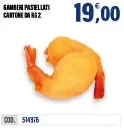 Adhoc Gamberi pastellati cartone offerta