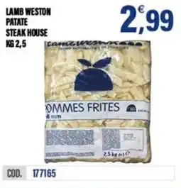 Adhoc Lamb weston patate steak house offerta